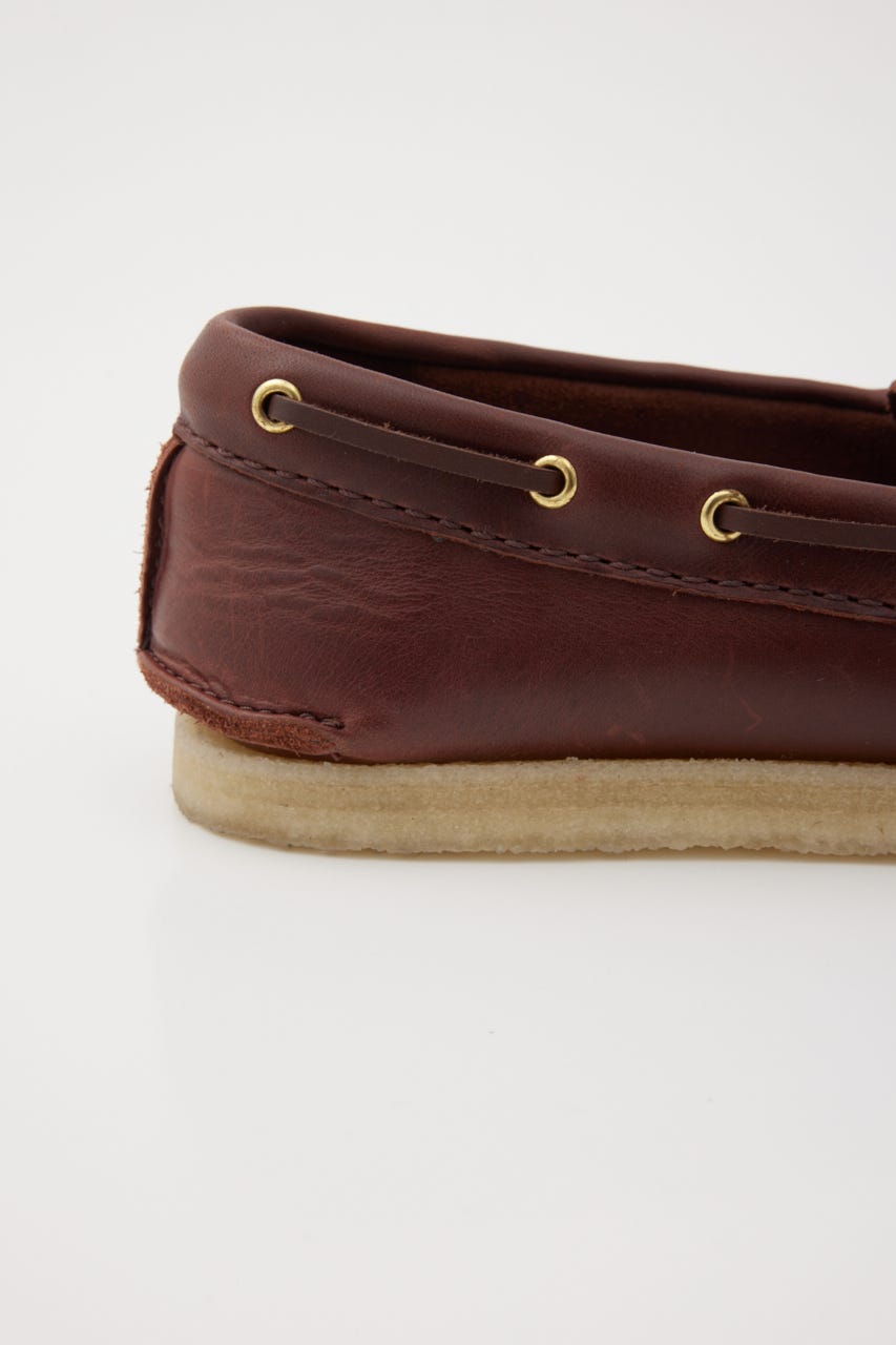 CLARKS GODNEY ボート BRN 24.5cm