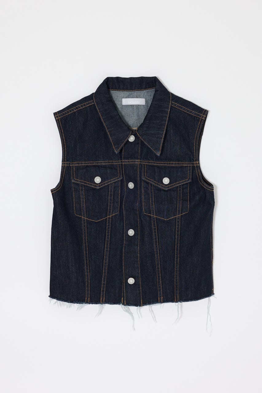 COMPACT DENIM ベスト One Wash FREE