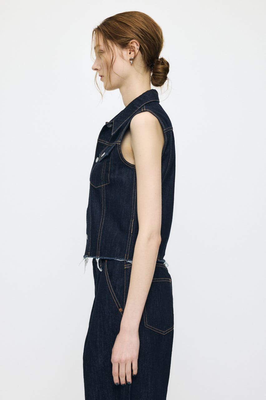 COMPACT DENIM ベスト One Wash FREE