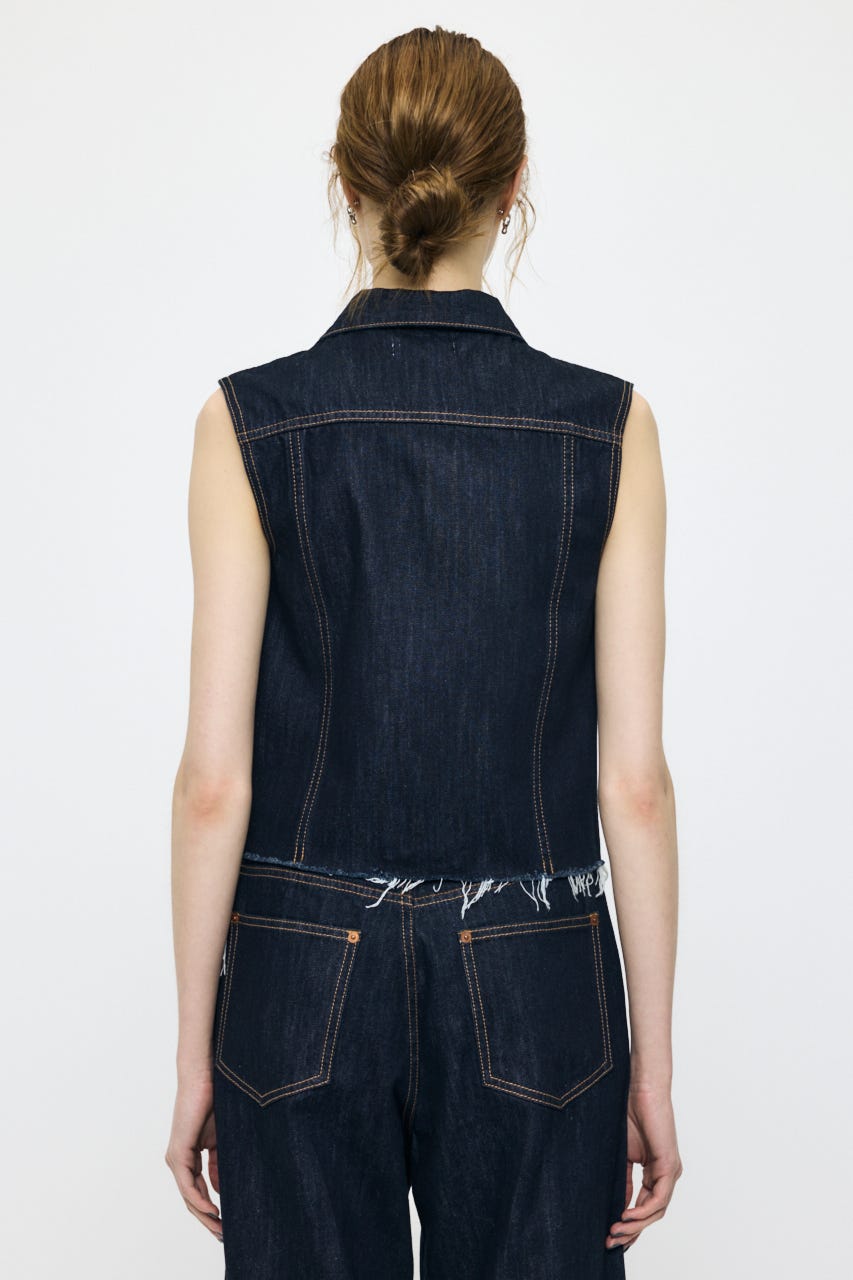 COMPACT DENIM ベスト One Wash FREE