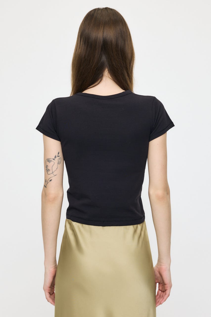BLING LOGO TEE L/BLK FREE