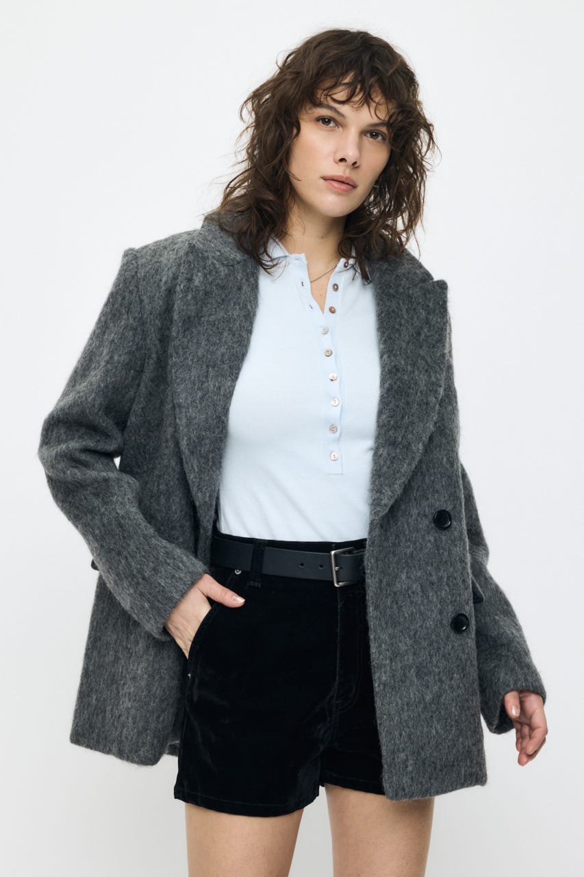 OVER ブレザー GRY FREE