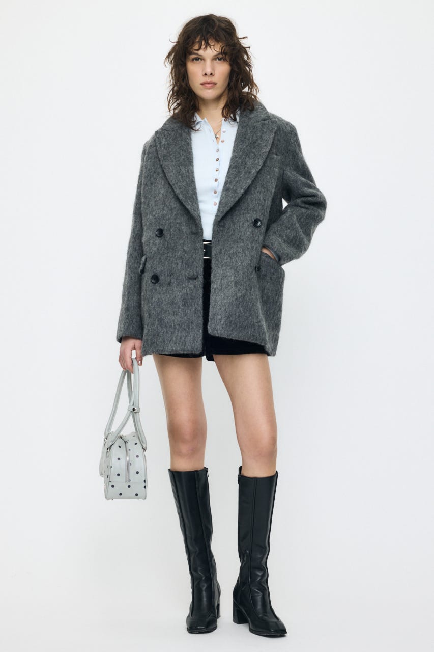 OVER ブレザー GRY FREE