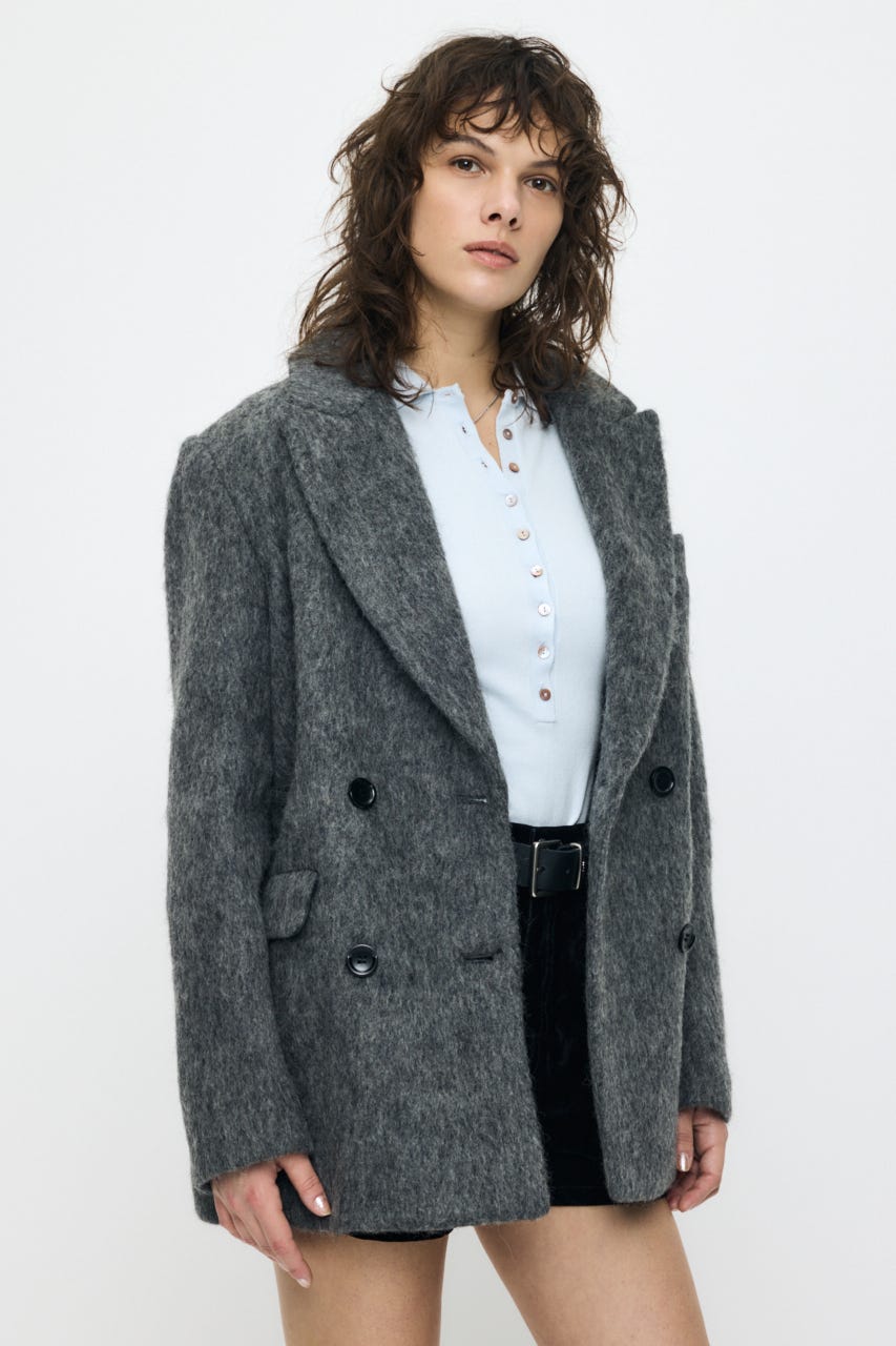 OVER ブレザー GRY FREE