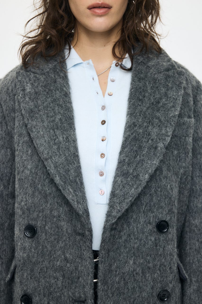 OVER ブレザー GRY FREE