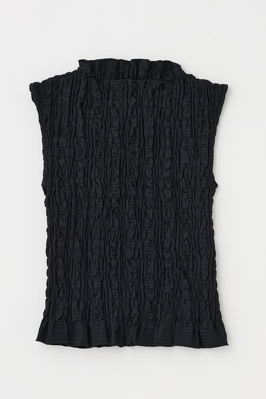 MOUSSY | SHIRRING SLEEVELESS トップス (その他トップス