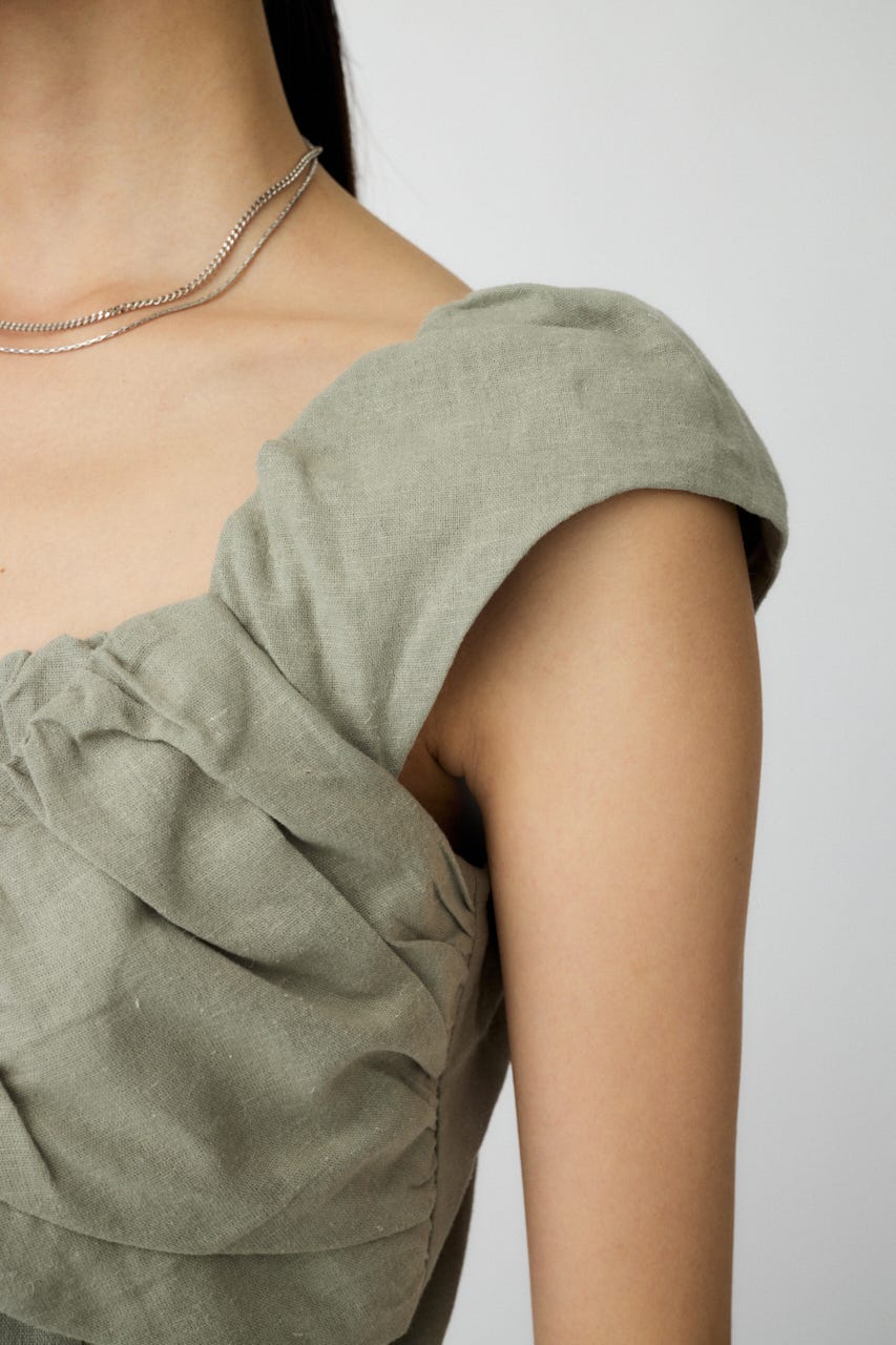 MOUSSY | LAYERED GATHERED ブラウス (シャツ・ブラウス ) |SHEL