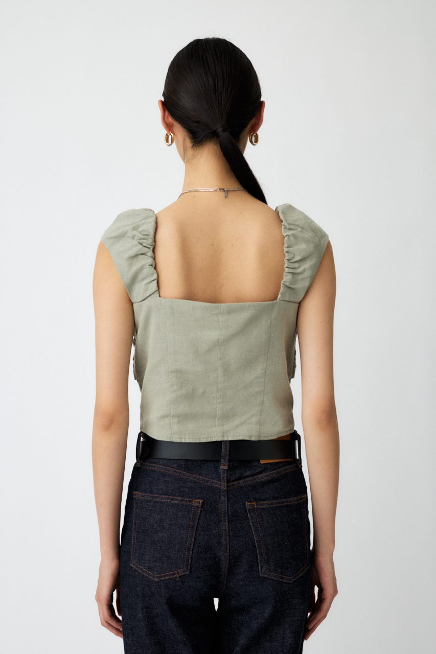 LAYERED GATHERED ブラウス MOUSSY | LAYERED GATHERED ブラウス (シャツ・ブラウス ) |SHEL