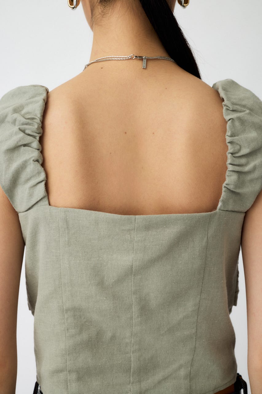 LAYERED GATHERED ブラウス MOUSSY | LAYERED GATHERED ブラウス (シャツ・ブラウス ) |SHEL