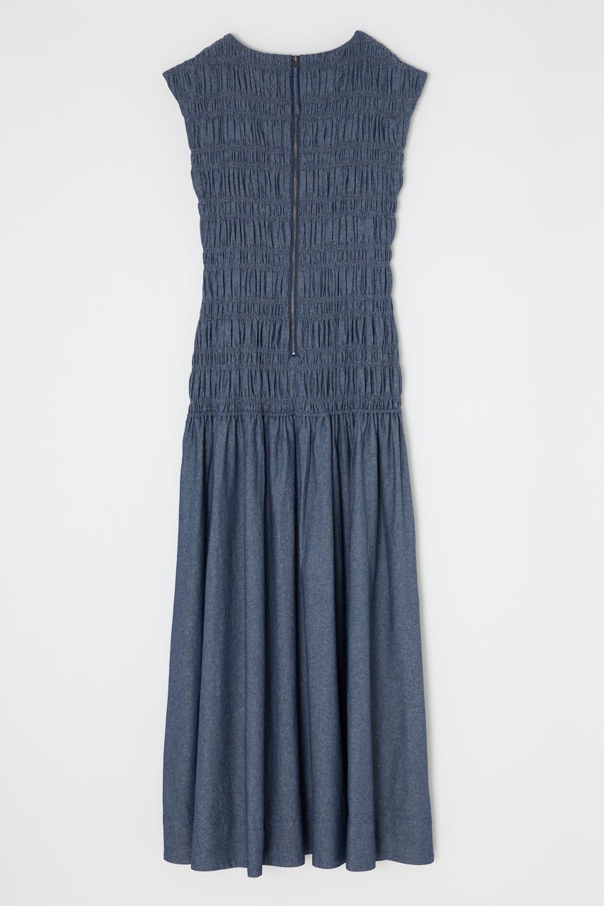 MOUSSY SHIRRING GATHER SUMMER ドレス セール】SHIRRING GATHER SUMMER ドレス（ワンピース）｜MOUSSY