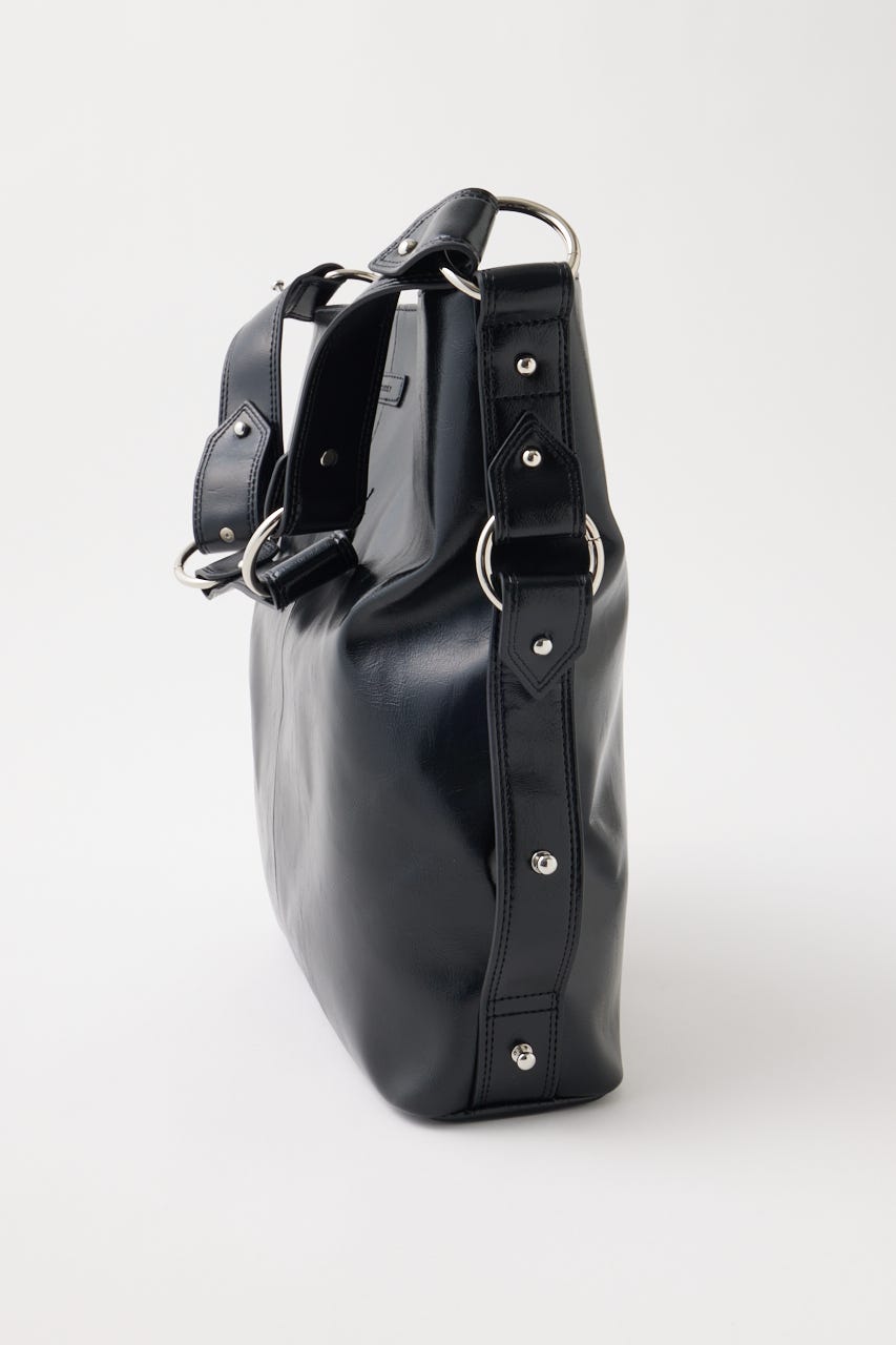 MOUSSY | STUDS HANDLE SHOULDER バッグ (すべて ) |SHEL'TTER