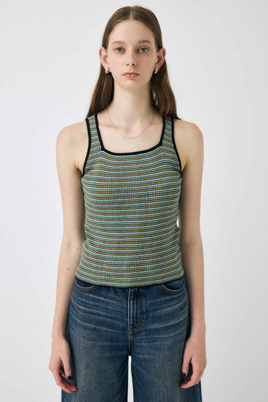MOUSSY | THIN BORDER タンク (タンクトップ ) |SHEL'TTER WEBSTORE