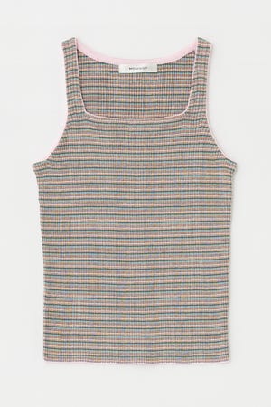 MOUSSY | THIN BORDER タンク (タンクトップ ) |SHEL'TTER WEBSTORE