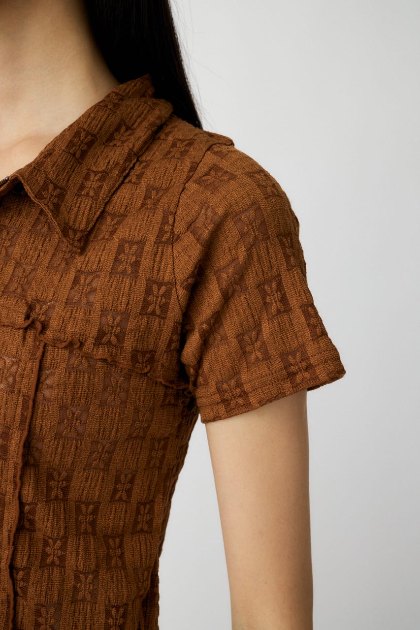☆最終値下げ　moussy トップス MOUSSY tシャツ 「25年AW新作」SQUARE NECK GATHER トップス