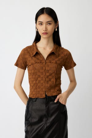 トップス marusma MOUSSY | LACY SWITCHING トップス (Tシャツ・カットソー(半袖
