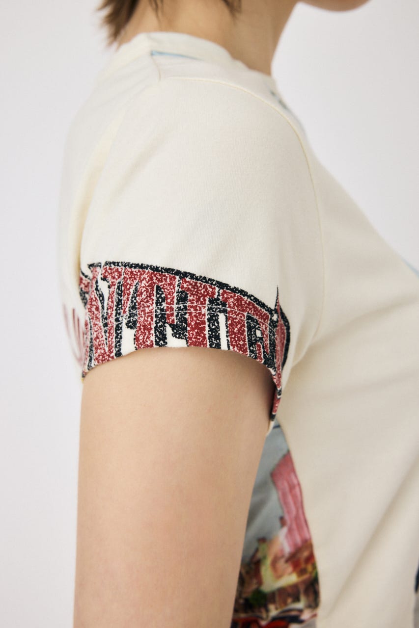 【完売品】未使用タグ付きPATCH LACE MOUSSY TINY Tシャツ moussy｜PATCH LACE MOUSSY TINY Tシャツ | Rakuten Fashion