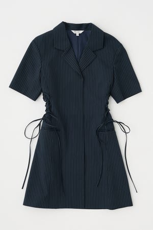 LACE UP TAILORED ドレス