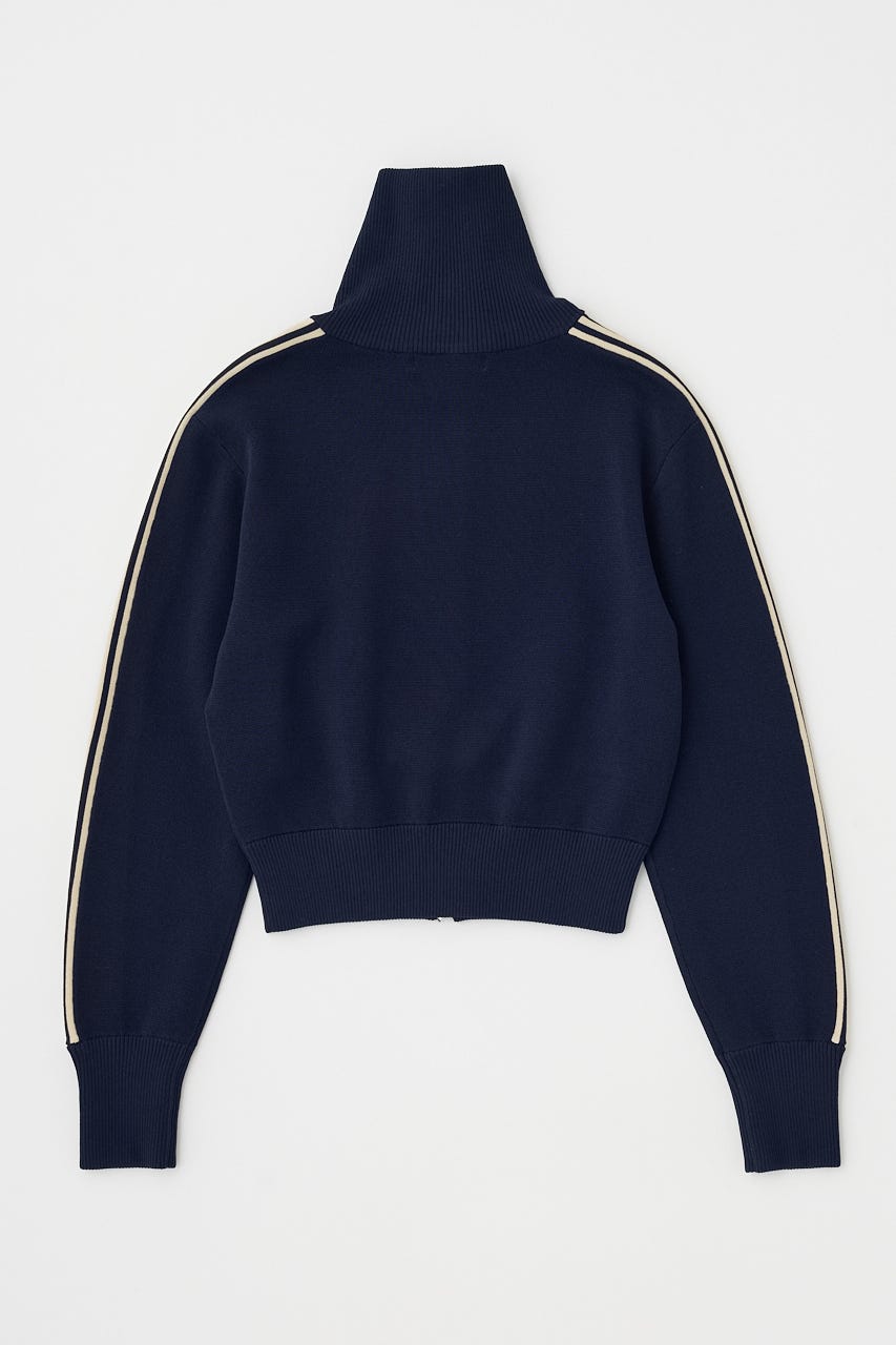 【WEB限定】KNIT トラックジャケット NVY FREE