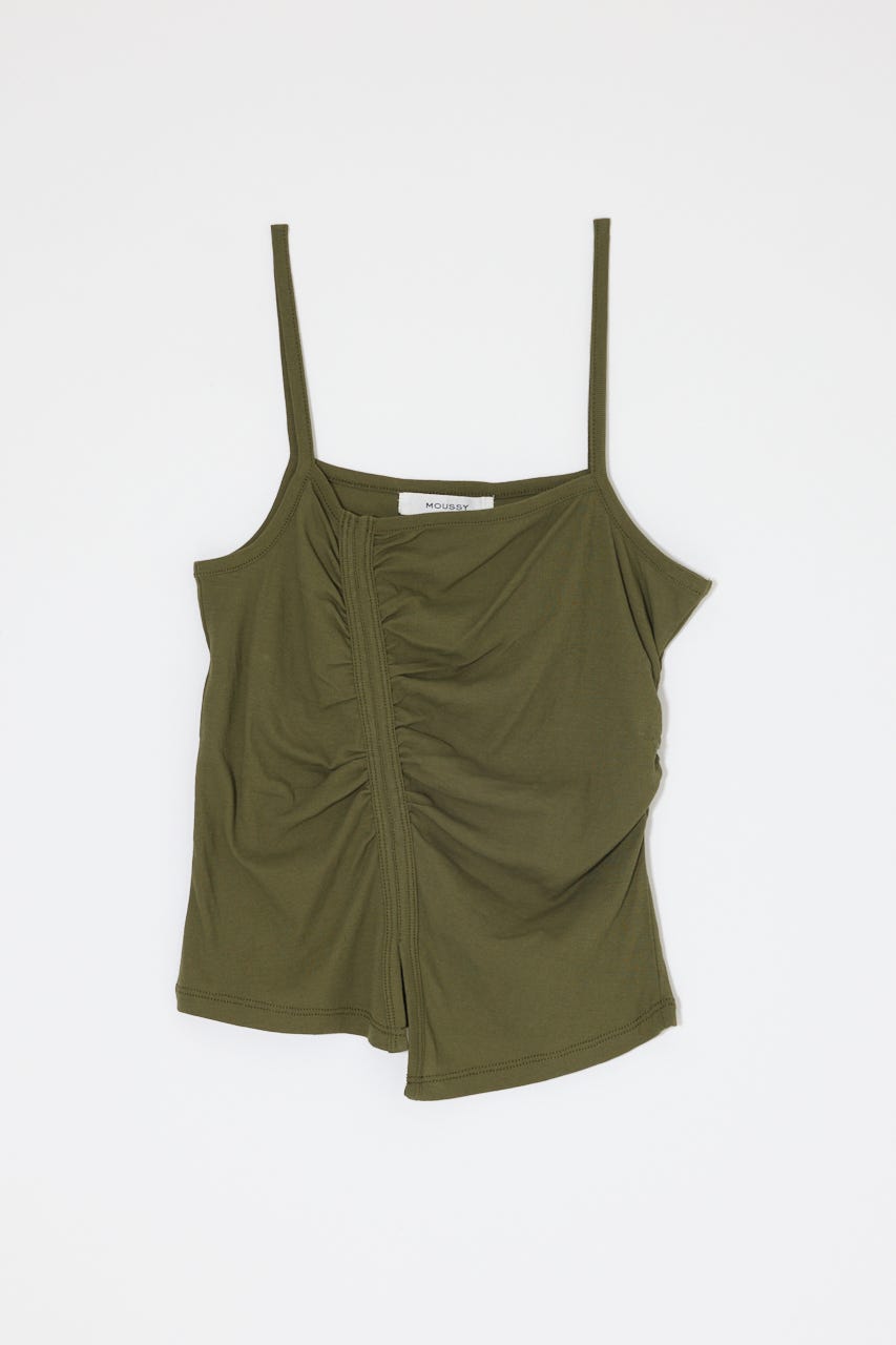 DOUBLE LAYERED SHEER タンク KHA FREE