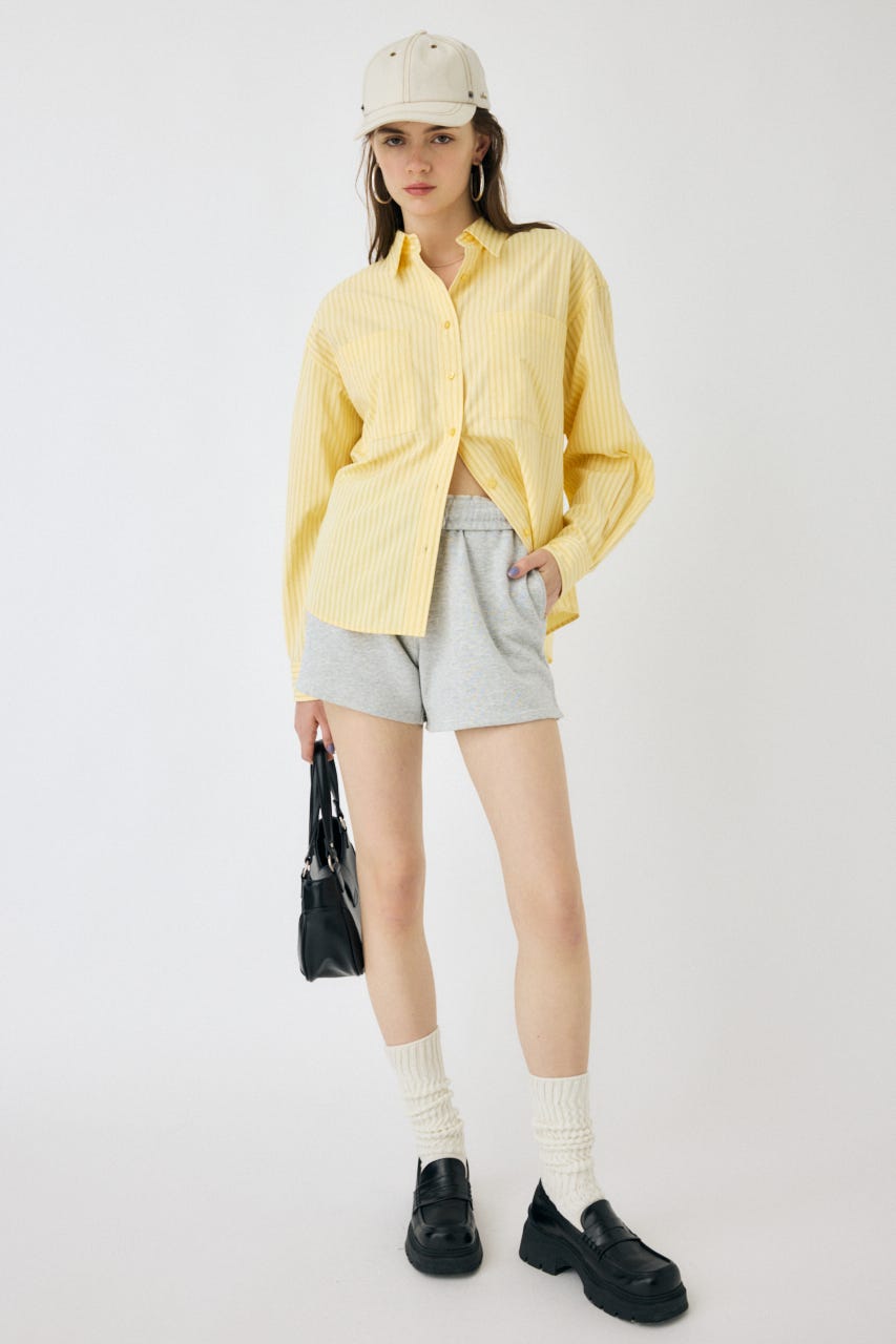 SWEAT TRACK ショーツ T.GRY FREE