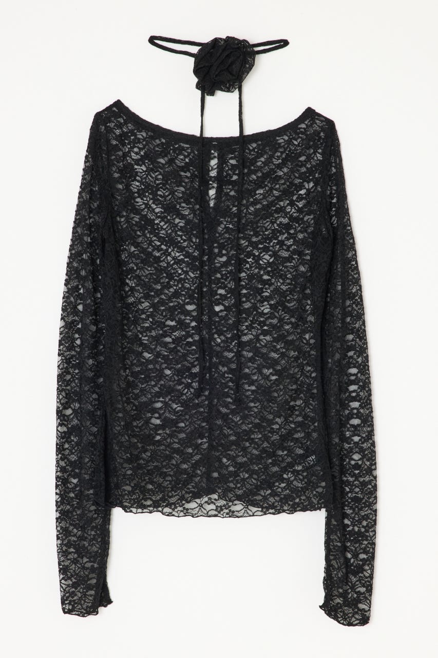 SLY | MICHIXSLY FLOWER LACE トップス (Tシャツ・カットソー