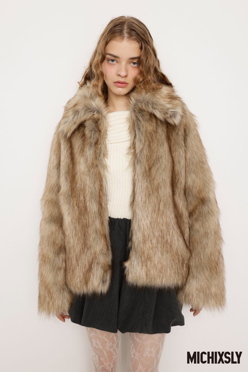 SLY MICHIXSLY FUR JK ミチスライ ファー ジャケット SLY（スライ）の「MICHIXSLY FUR JK ミチスライ ファー