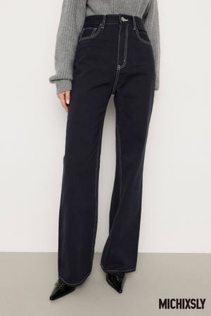 MICHIXSLY H／W STRAIGHT パンツ