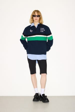 【THROW】Chaos Fishing Club RUGGER シャツ