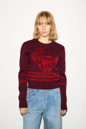 【THROW】Chaos Fishing Club KNIT トップス