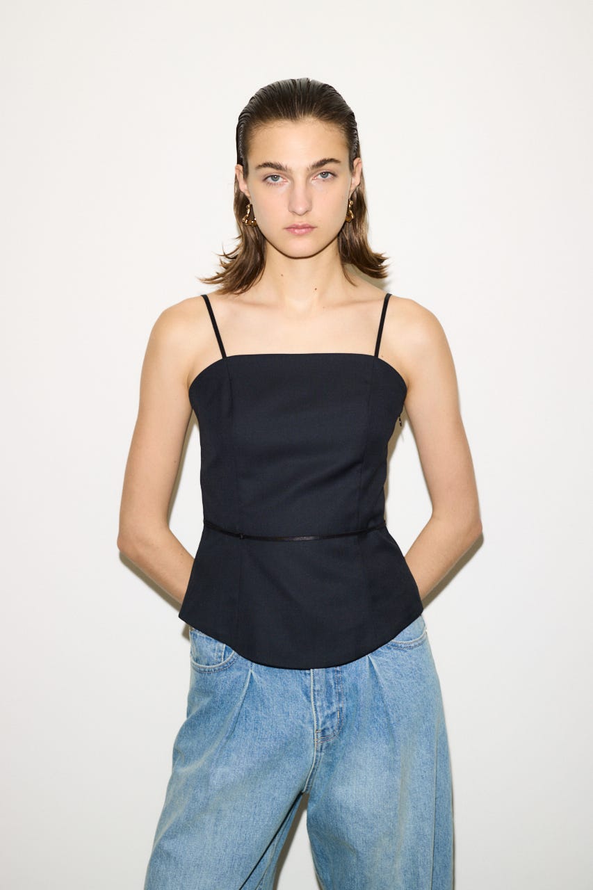 THROW by SLY | 【THROW】BACK OPEN BUSTIER (その他トップス