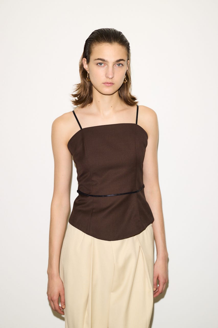 THETOE ザトゥー Ermou Back Open Top Ermou Back Open Top – THE TOÉ