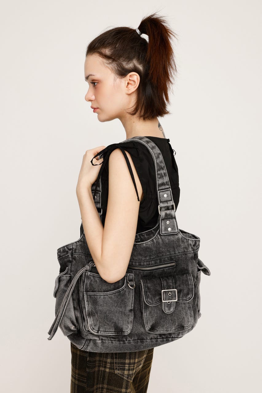 SLY MULTI POCKET DENIM トートバッグ SLY | MULTI POCKET DENIM トートバッグ (すべて ) |SHEL'TTER
