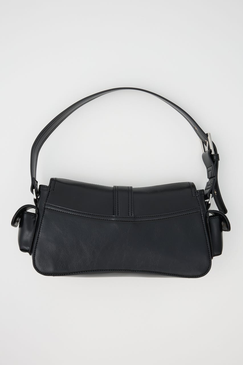 【1BUY5%OFF CAMPAIGN】MULTI POCKET SHOULDER バッグ BLK FREE