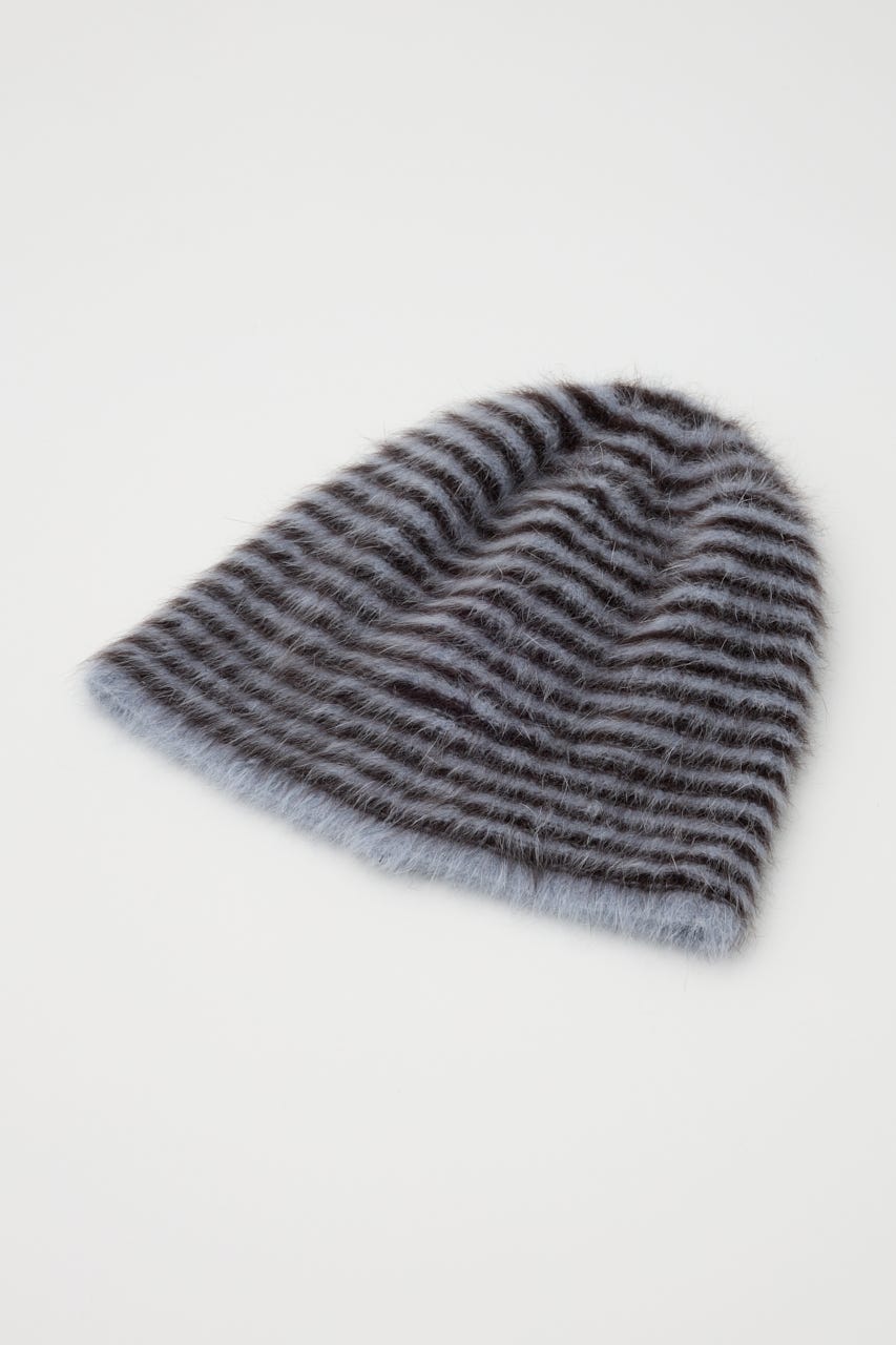 SLY ビーニー SHAGGY RIBBON BEANIE シャギー リボン ビーニー（ニット