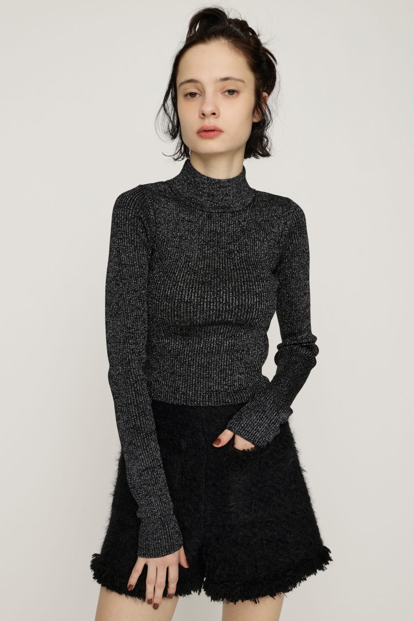 SLY | GLITTER COMPACT トップス (ニット ) |SHEL'TTER WEBSTORE