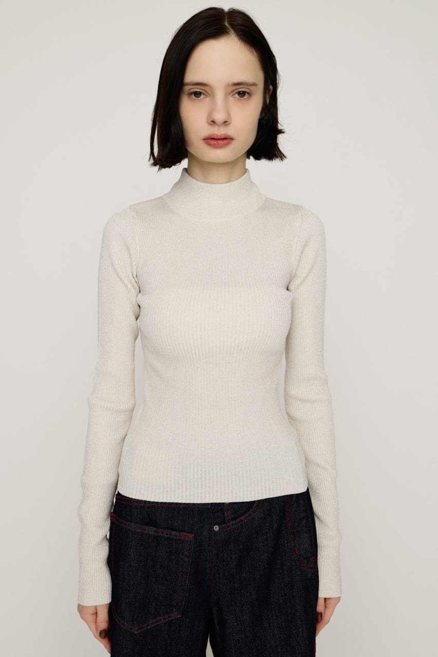 【1BUY5%OFF CAMPAIGN】GLITTER COMPACT トップス IVOY 2