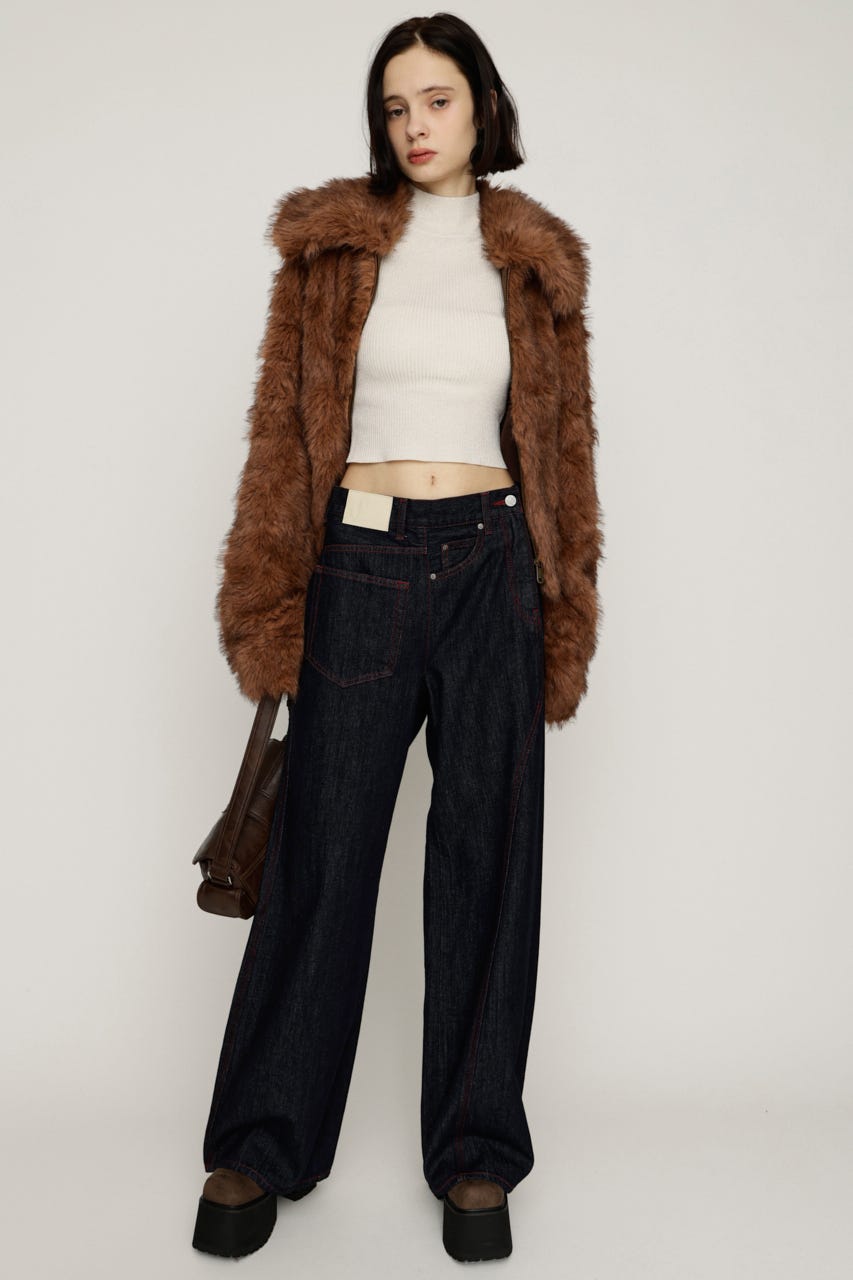 【1BUY5%OFF CAMPAIGN】GLITTER COMPACT トップス IVOY 2