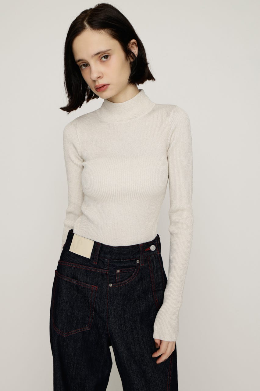 【1BUY5%OFF CAMPAIGN】GLITTER COMPACT トップス IVOY 2