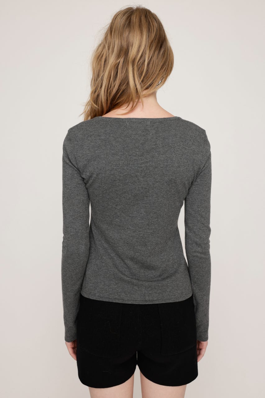 SLY | LACE DOCKING KNIT トップス (ニット ) |SHEL'TTER WEBSTORE