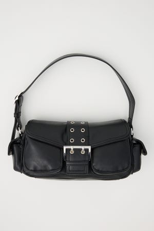 【1BUY5％OFF CAMPAIGN】【LIMITED ITEM】FRONT BUCKLE HOBO バッグ