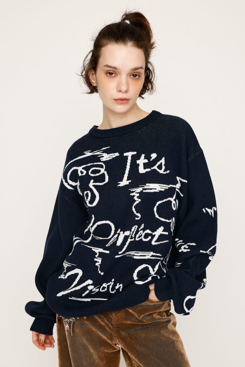 トップス Lisaki SLY | THE POWERPUFF GIRLS ZIPUP トップス (ニット ) |SHEL