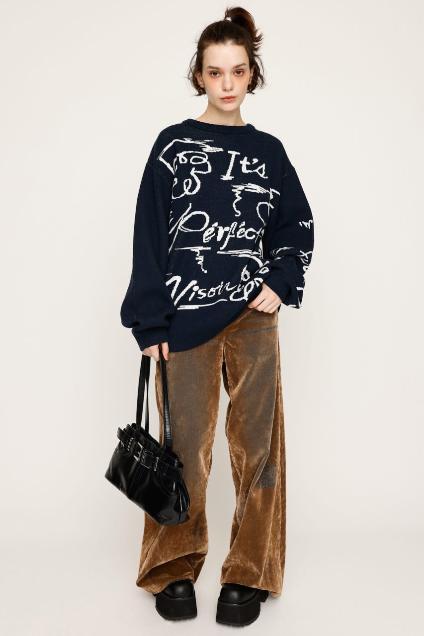 SLY | JQ LOGO MOTIF トップス (ニット ) |SHEL'TTER WEBSTORE
