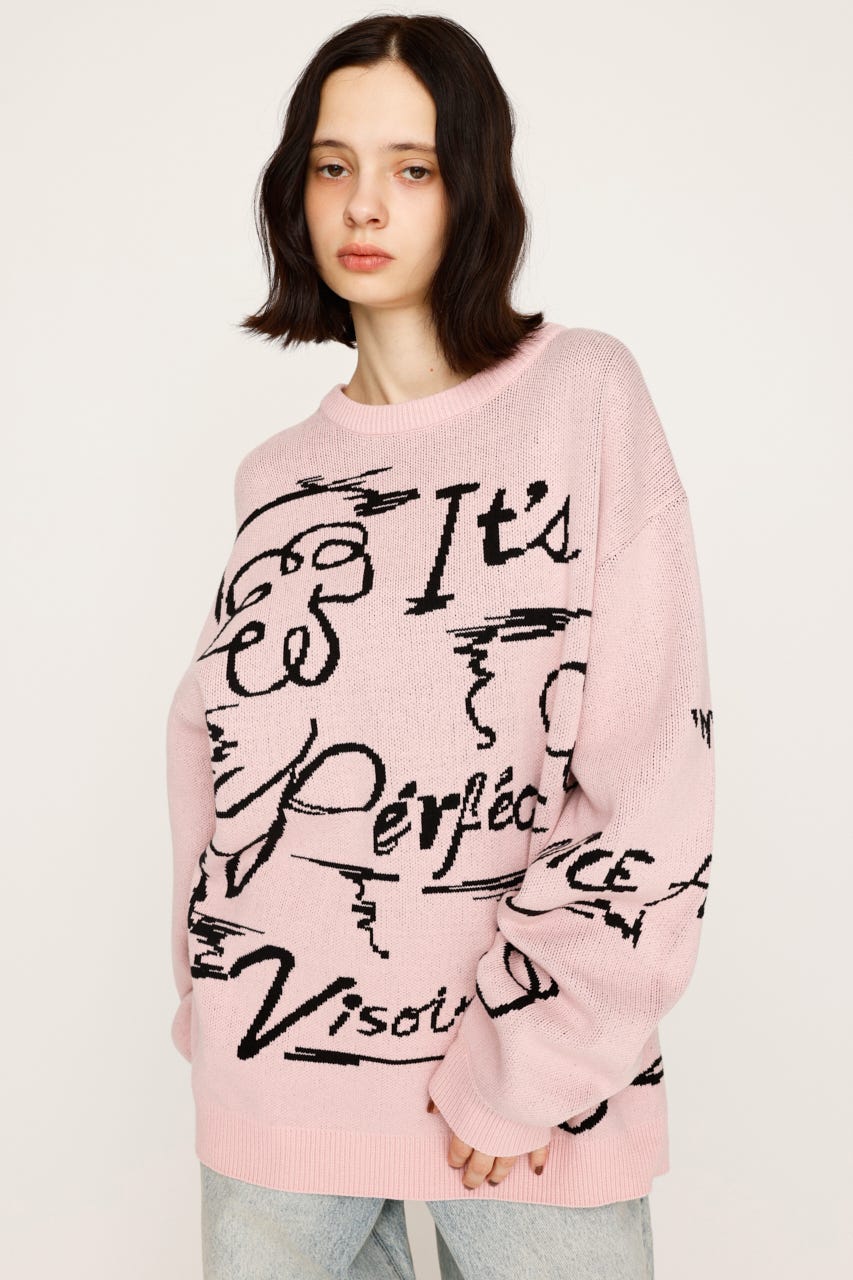 トップス nayuiLG S SLY | JQ LOGO MOTIF トップス (ニット ) |SHEL'TTER WEBSTORE