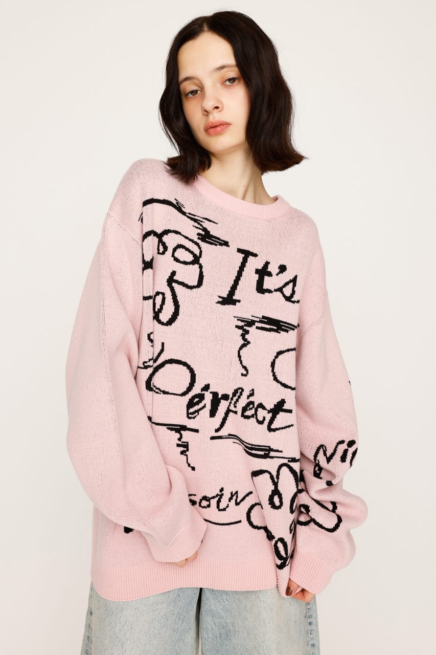 SLY | JQ LOGO MOTIF トップス (ニット ) |SHEL'TTER WEBSTORE