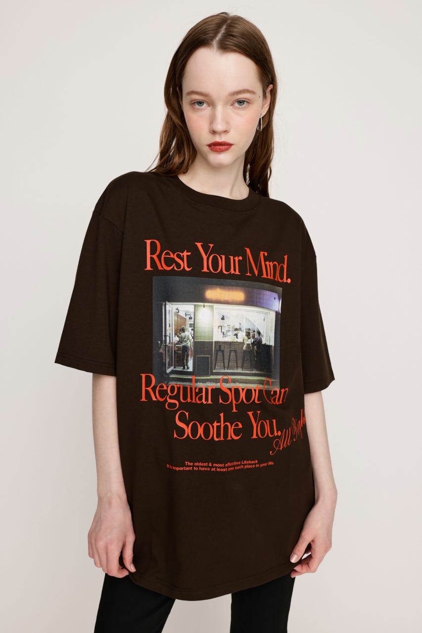 SLY | PHOTO LOGO 2SIZE Tシャツ (Tシャツ・カットソー(半袖