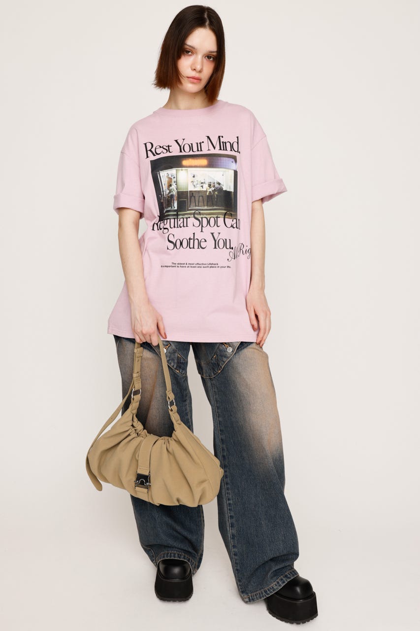 SLY | PHOTO LOGO 2SIZE Tシャツ (Tシャツ・カットソー(半袖