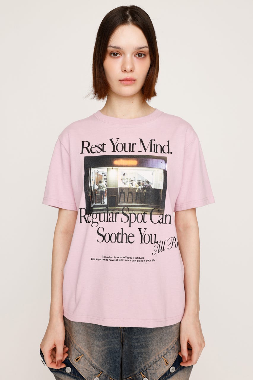 SLY | PHOTO LOGO 2SIZE Tシャツ (Tシャツ・カットソー(半袖