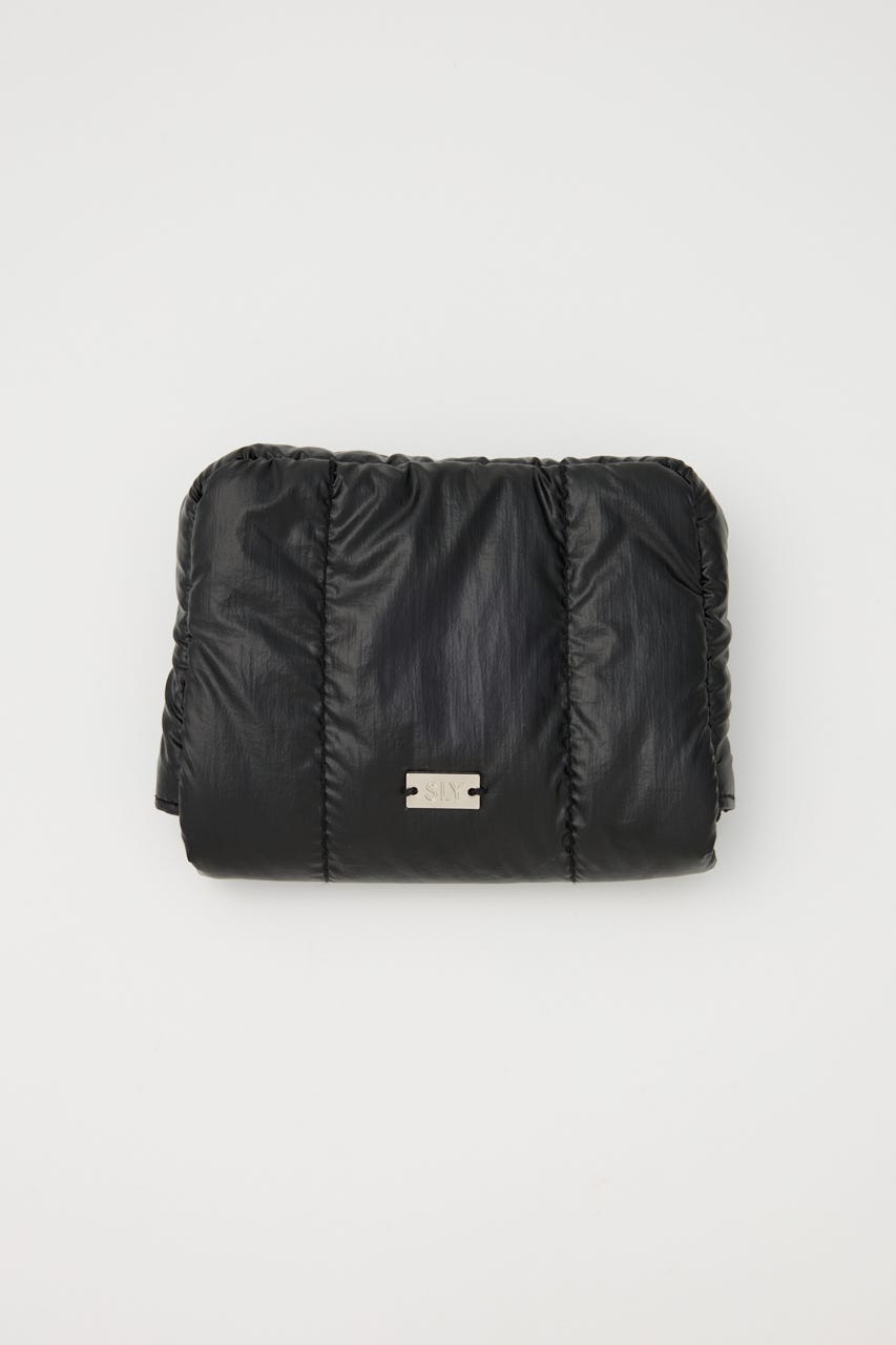 【BLK】PUFFER POUCH BLK FREE
