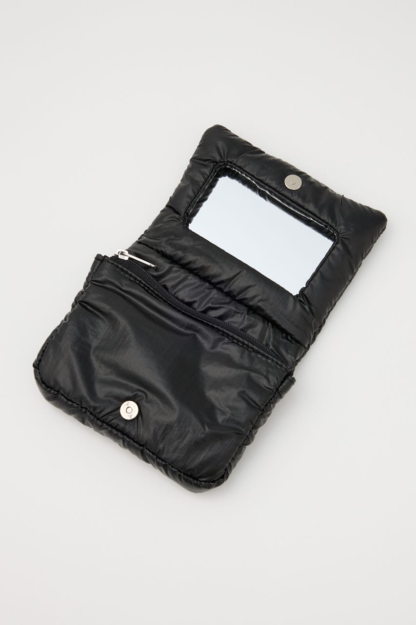 【BLK】PUFFER POUCH BLK FREE