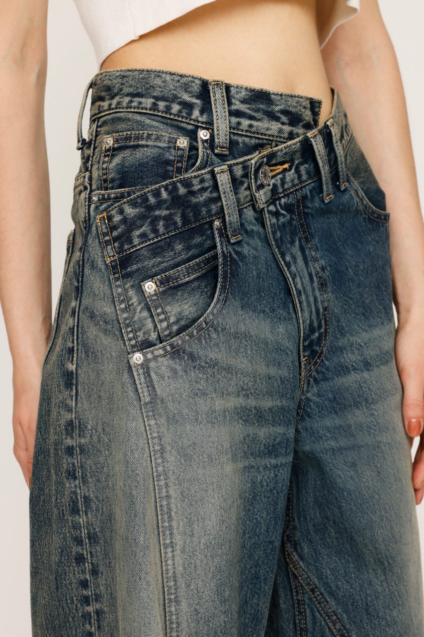 SLY J／W SIDE OPEN STRAIGHT パンツ SLY | MICHIXSLY H／W STRAIGHT パンツ (ストレート ) |SHEL